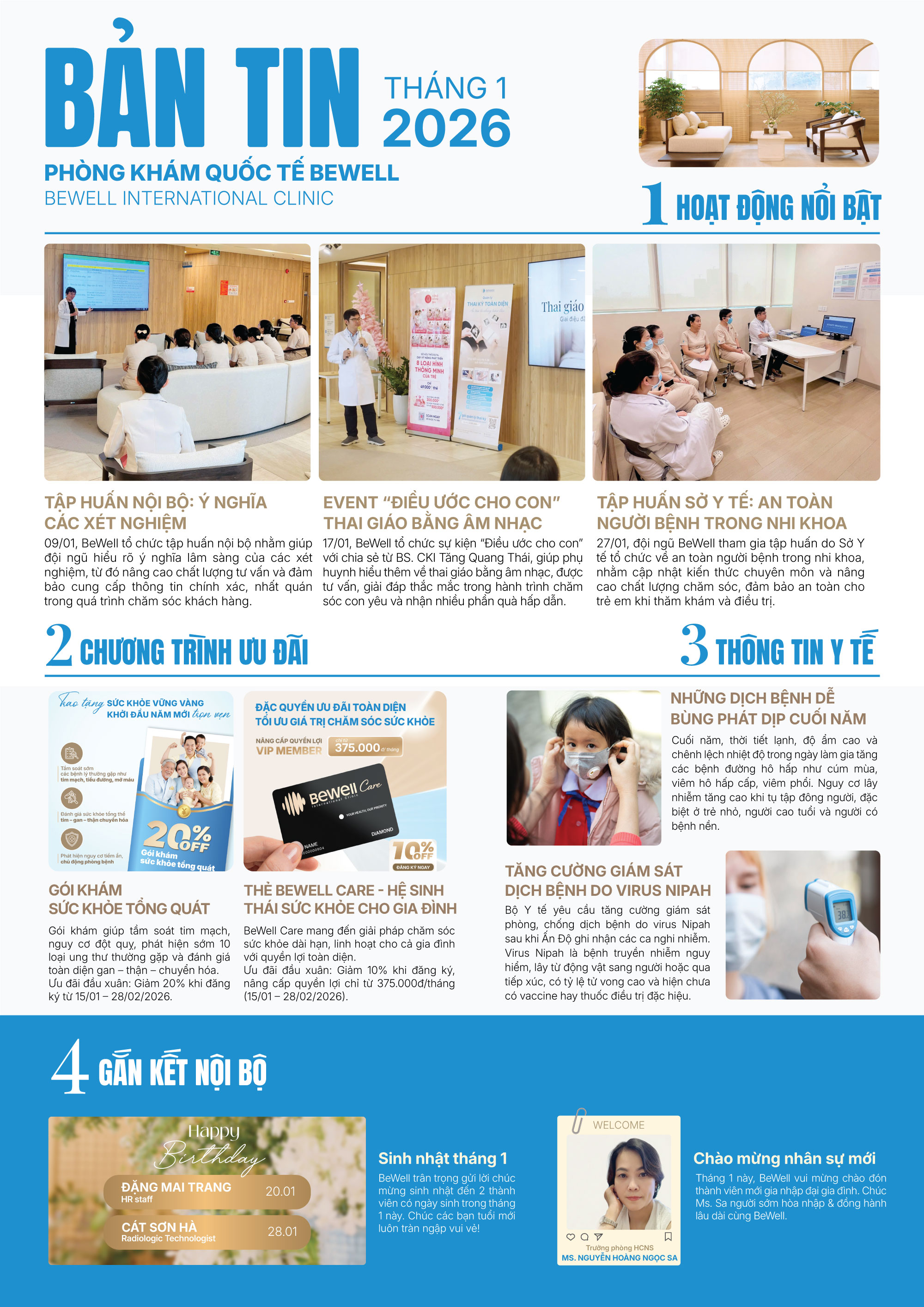 Bản tin Tháng Một 2026